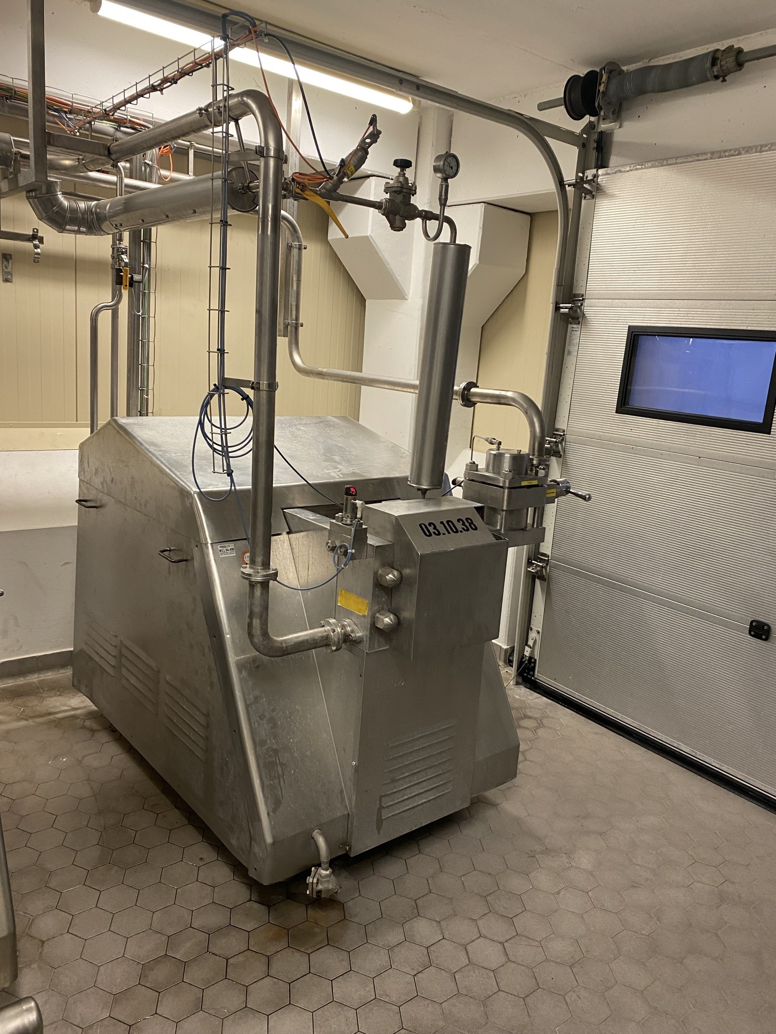 Used APV MC18 Aseptic Homogenizer 4200 l/h M&E Trading